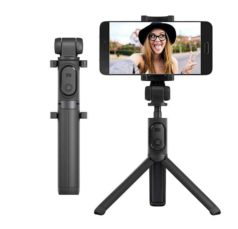 Монопод Xiaomi Selfie Stick Tripod c Bluetooth пультом (FBA4107CN) черный