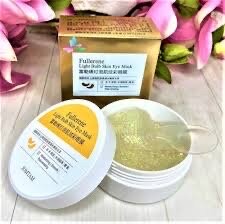 Jomtam Гидрогелевые патчи для кожи вокруг глаз Fullerene Light Bulb Skin Eye Mask, 60 шт.