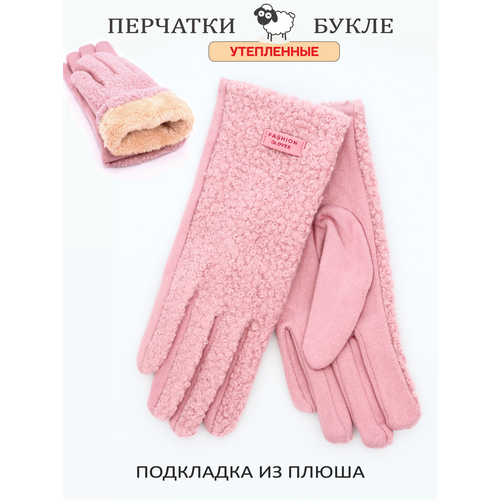 фото Перчатки paidanni, размер 7, розовый