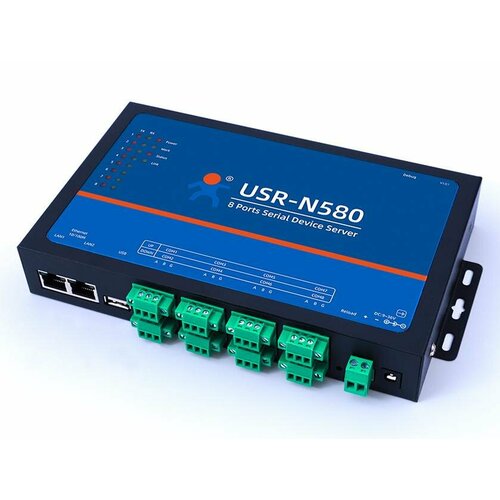 Сервер RS485 на 8 портов USR IoT USR-N580