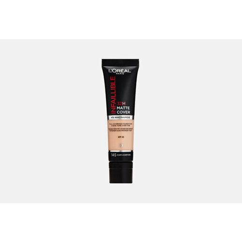 Тональный крем SPF 25 Infaillible Matte cover 32H 30 мл l oreal paris тональный крем infaillible 32h matte cover spf 25 30 мл оттенок 130