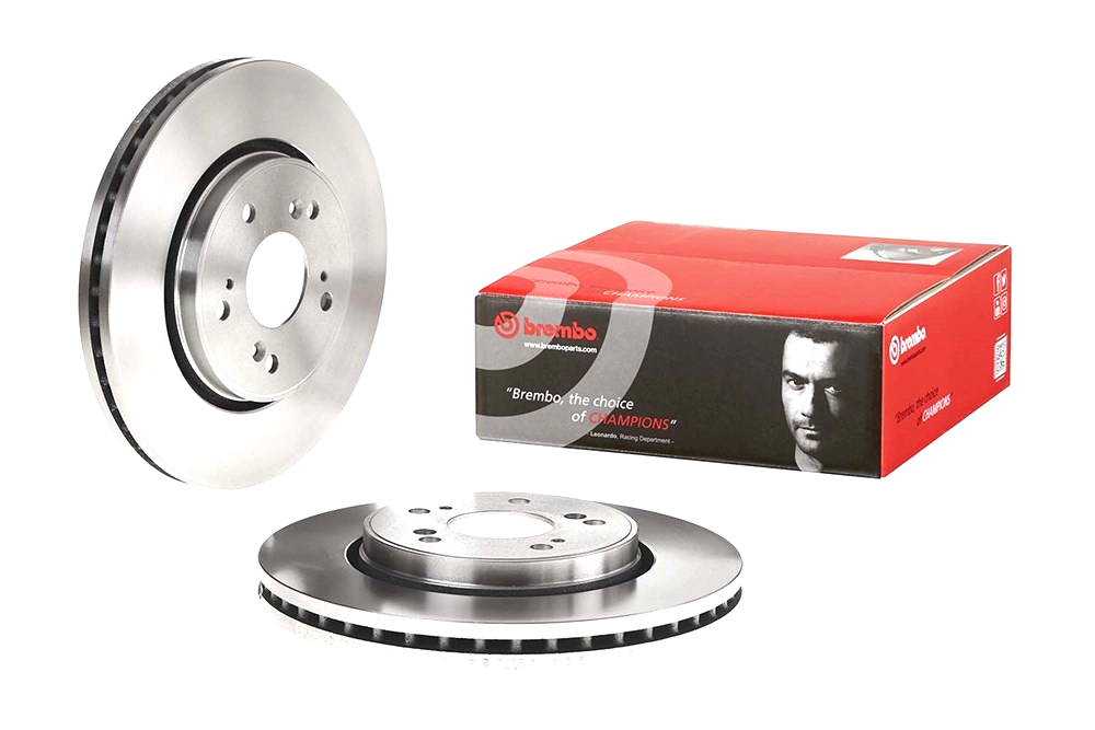 BREMBO 09. a866.10 (0986479456 / 09A86610 / 17962) диск тормозной передн. Honda (Хонда) cr-v III (re_) 06 / (Комплект 2 штуки)