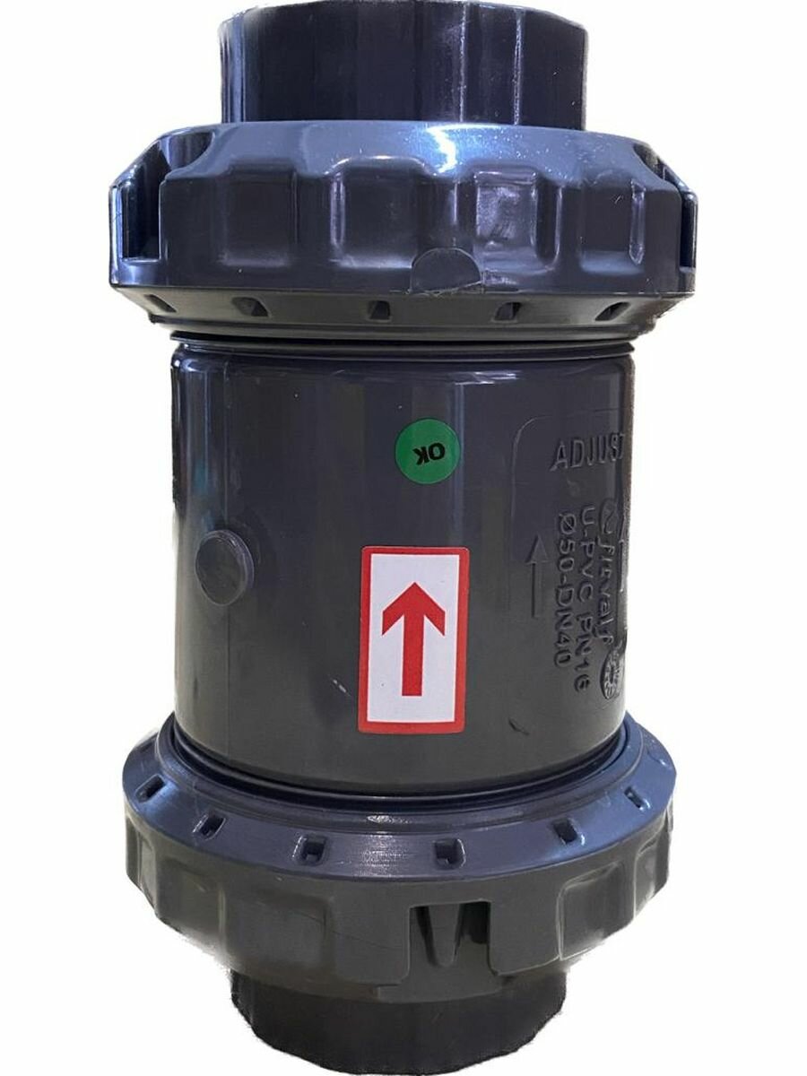 Обратный клапан пружинный GEMAS (d50 мм) под вклейку