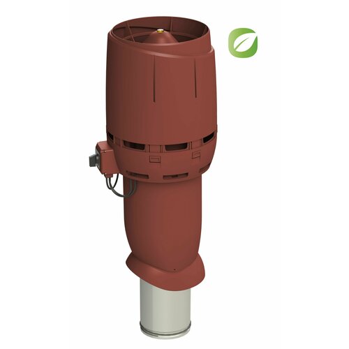 Вентилятор кровельный VILPE FLOW ECo160Р/700 красный, арт. 350198