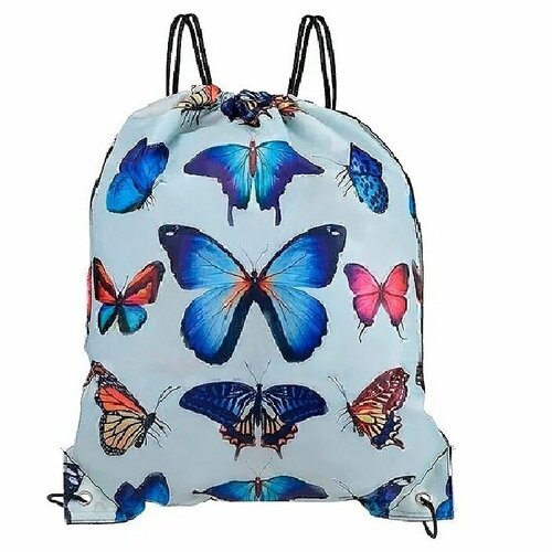 Мешок для сменной обуви Бабочки-2 размер 34 х 42 см 349₽