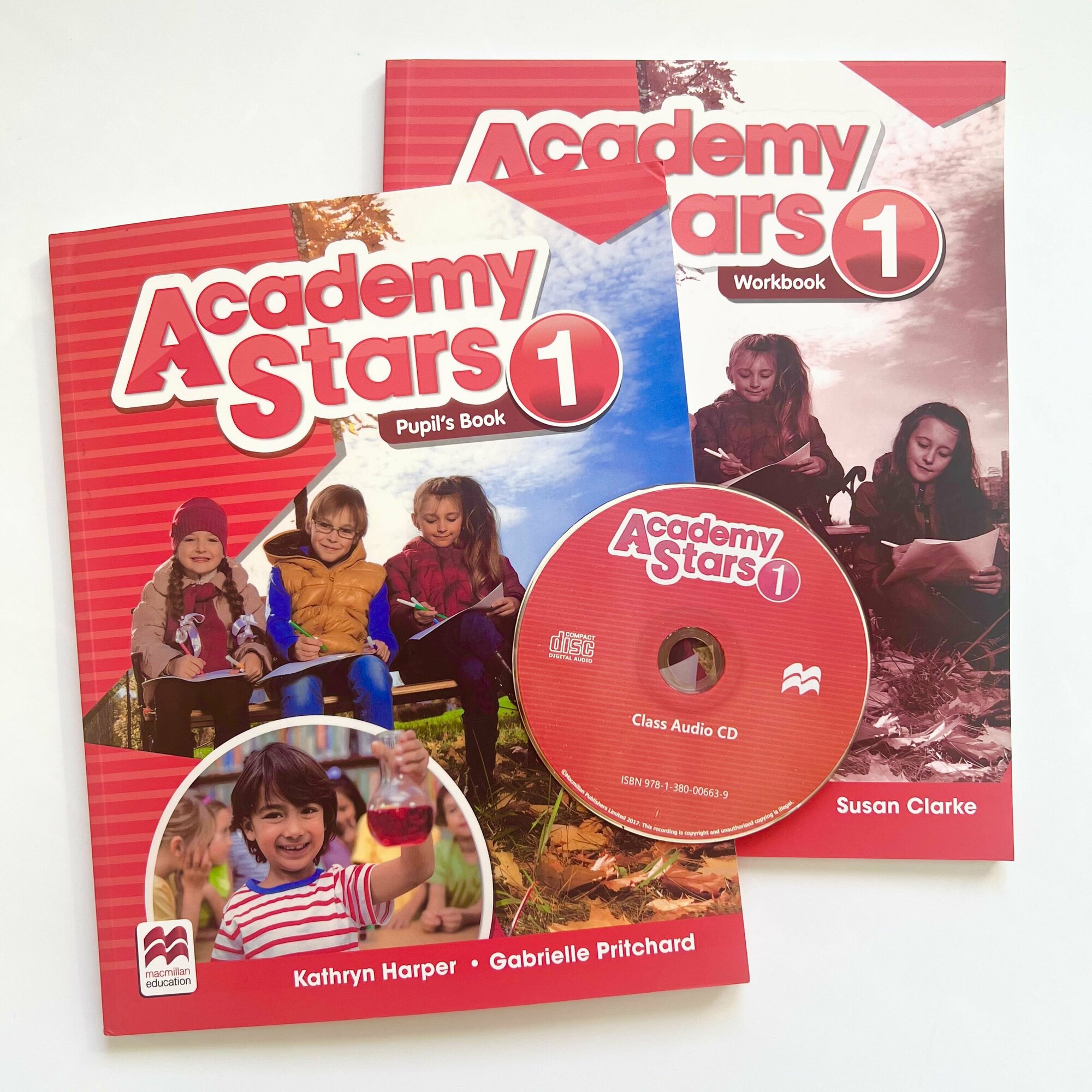 Комплект Academy Stars Level 1. Pupils Book + Workbook + CD диск