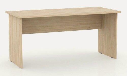 Изображение товара Стол письменный Надежда Д-203 дуб молочный