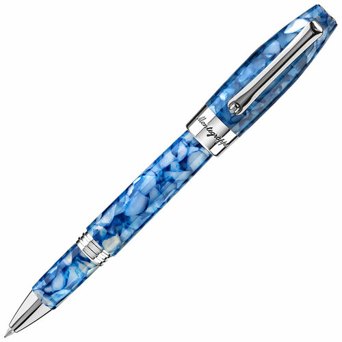 Ручка-роллер Montegrappa Fortuna Mosaico Marrakech. Артикул FORT-ID-RB перьевая ручка montegrappa fortuna mosaico moscow m артикул fort im fp m