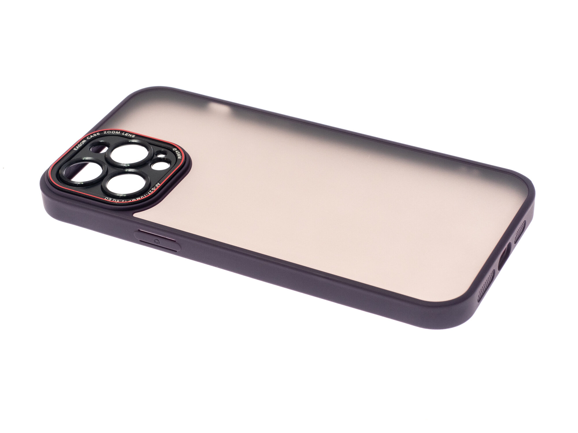 Чехол-накладка для iPhone 13 Pro Max VEGLAS Crystal Shield фиолетовый