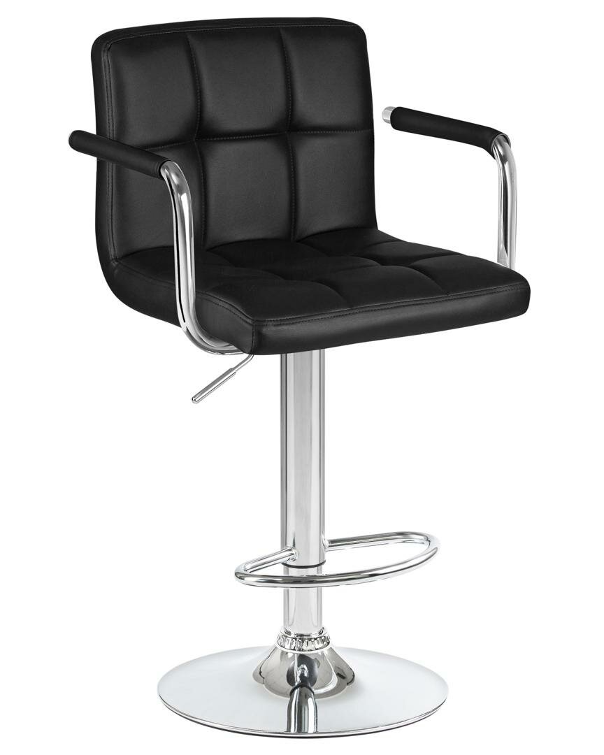 Стул барный DOBRIN Стул барный DOBRIN KRUGER ARM чёрный арт. LM-5011_CH-M_EL-black