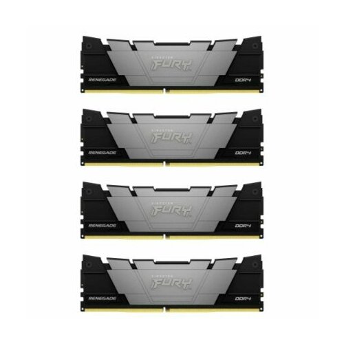 Kingston Модуль памяти 128GB 3200MT s DDR4 CL16DIMM Kit of4 FURY Renegade Black KF432C16RB2K4 128 5320000₽