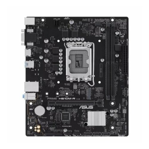 ASUS Материнская плата ASUS PRIME H610M-R-SI {Socket LGA1700, Intel H610, 2xDDR5, материнская плата asus prime h610m r d4 si