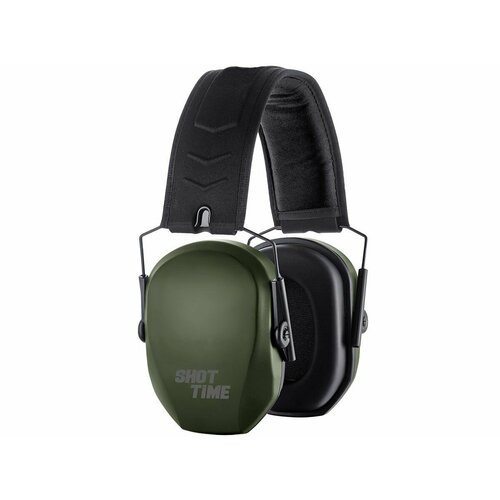 Наушники для стрельбы пассивные ShotTime 18, NRR 25dB, Army Green