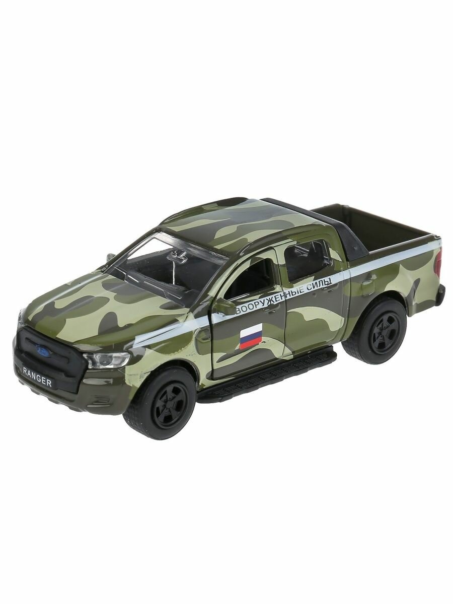 Модель металлическая Ford Ranger Пикап военный 1:32 (12 см)