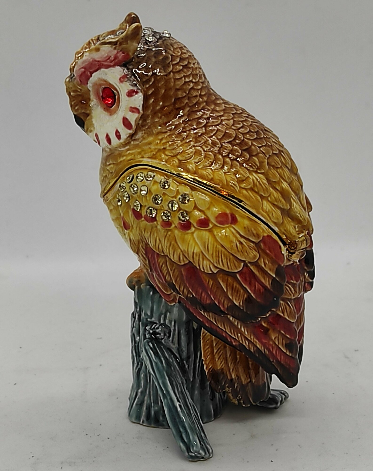 Шкатулка Фаберже "филин на ПНЕ" — фото 1