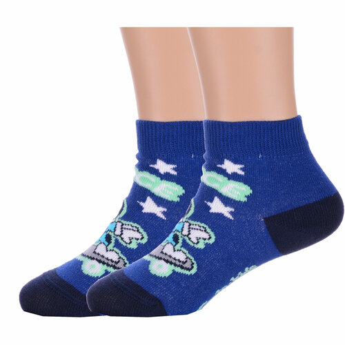 фото Носки conte 2 пары, размер 12, синий