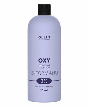 OLLIN performance OXY 3% 10vol. Окисляющая эмульсия 1000мл/ Oxidizing Emulsion