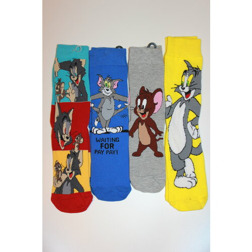 Носки Frida, 4 пары, размер 36-43, белый детские носки 4 пары набор детских носков герои 32 36