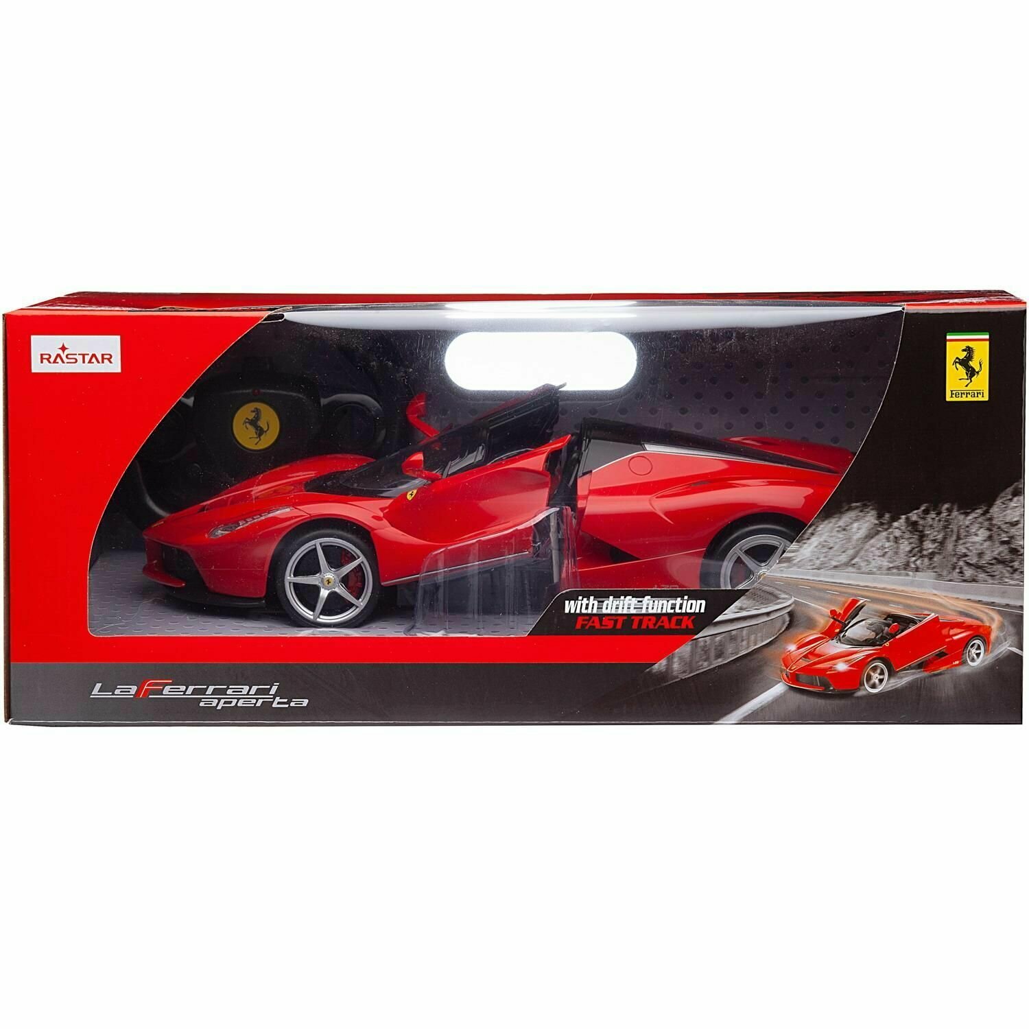 Легковой автомобиль Rastar Ferrari LaFerrari Aperta 75800, 1:14, 33 см — фото 18