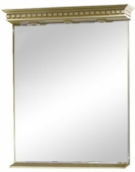 Зеркало Misty Афина 80 бежевый/патина