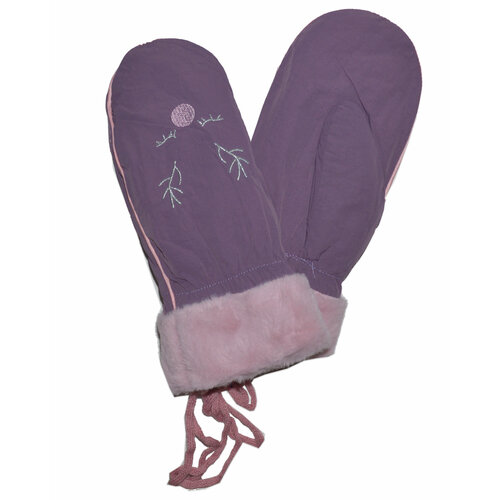 Варежки Tsarevich, размер 8+ лет, фиолетовый варежки vacss зимние подкладка размер 6 8 розовый