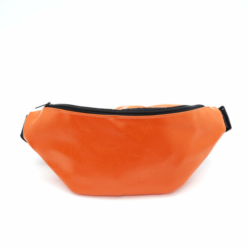 фото Сумка поясная tina bolotina, фактура гладкая, оранжевый