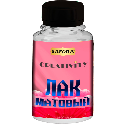 Лак художественный матовый акриловый CREATIVITY 150 г без запаха быстросохнущий 285₽
