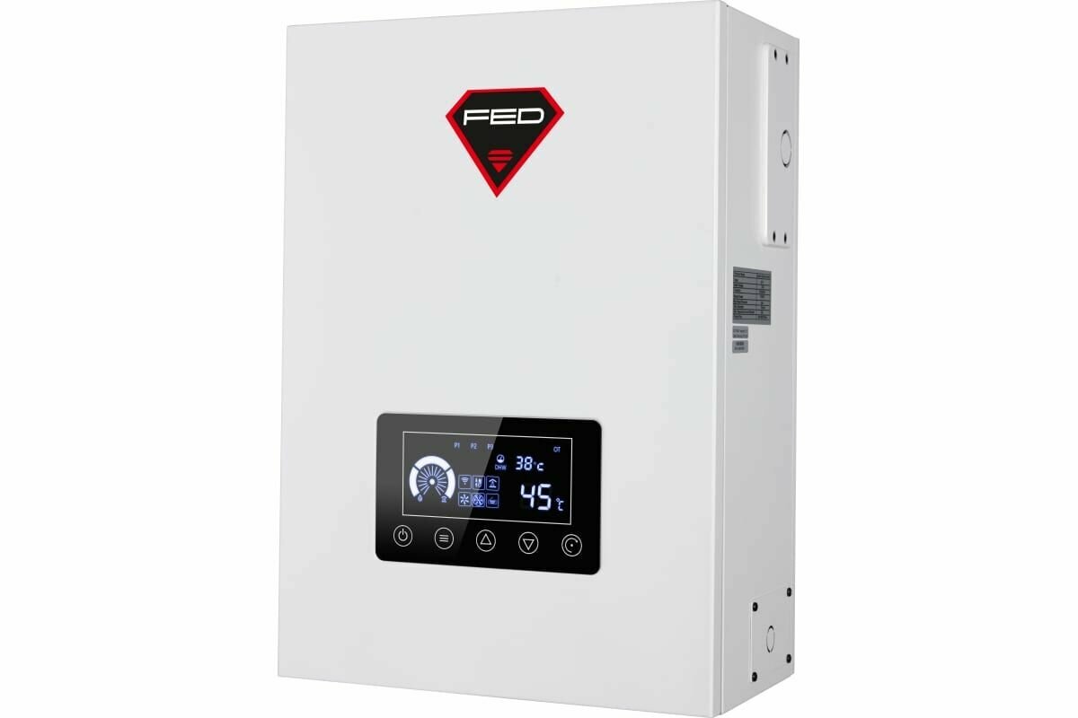 Котел электрический FED Electric 13 кВт 230/400V (возможность подключения ГВС и Wi-Fi) арт. BF13