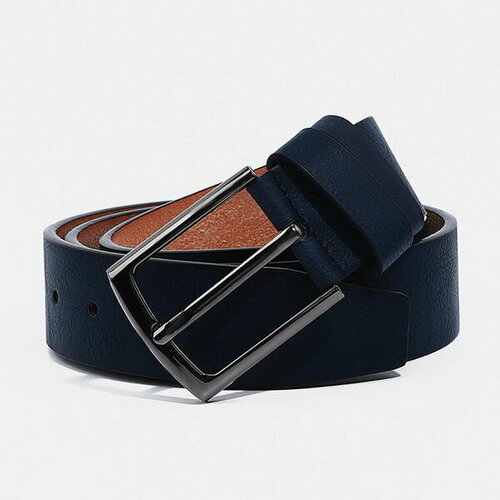 фото Ремень сима-ленд, размер 125, синий сима-лэнд