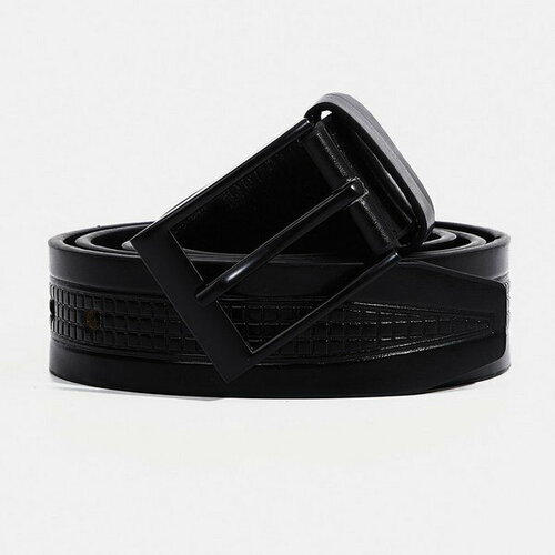 фото Ремень сима-ленд, размер 115, черный сима-лэнд