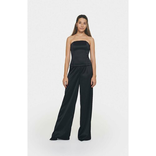 фото Брюки alexandra talalay, размер l, черный