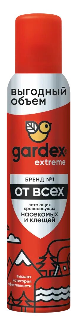 Средство для защиты от насекомых Gardex Extreme аэрозоль 200 мл