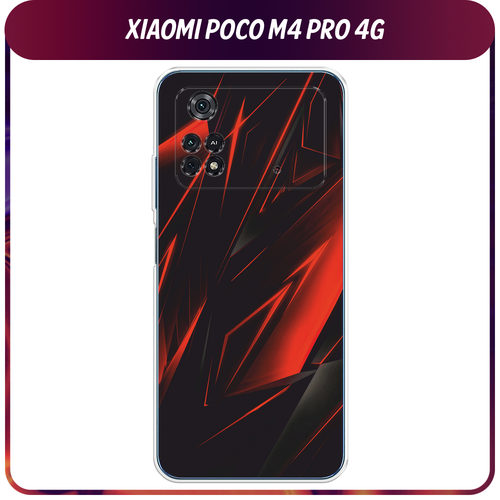 Силиконовый чехол на Xiaomi Poco M4 Pro 4G / Поко М4 Про 4G Игровой фон