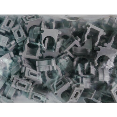 Клипсы для крепления гофра-трубы 20 мм,50 штук в упаковке