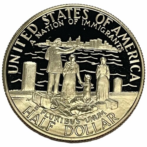 США 50 центов (1/2 доллара) 1986 г. (100 лет Статуе Свободы) (S) (Proof)