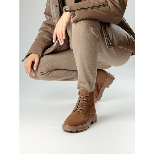 фото Ботинки color me, размер 39, коричневый