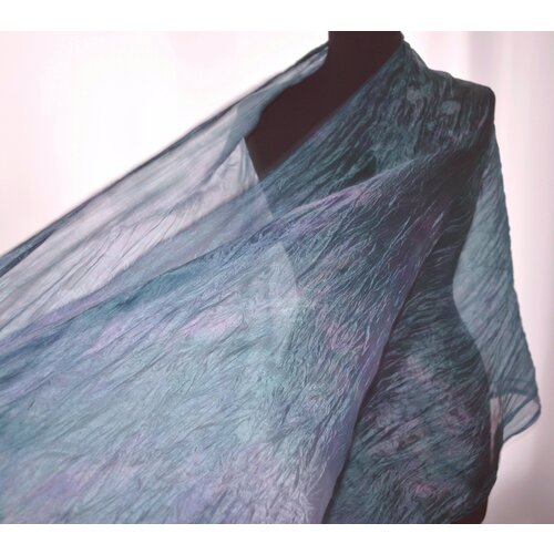 Шарф , 195х90 см, one size, мультиколор