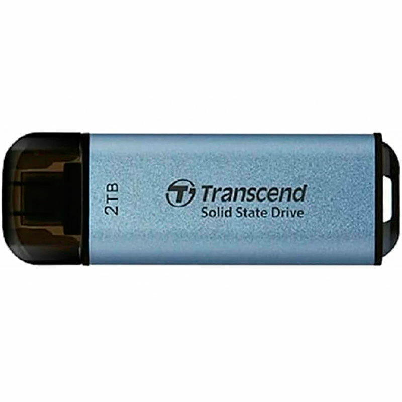 Твердотельный накопитель Transcend External ESD300 USB-C 2Tb Light Blue TS2TESD300C