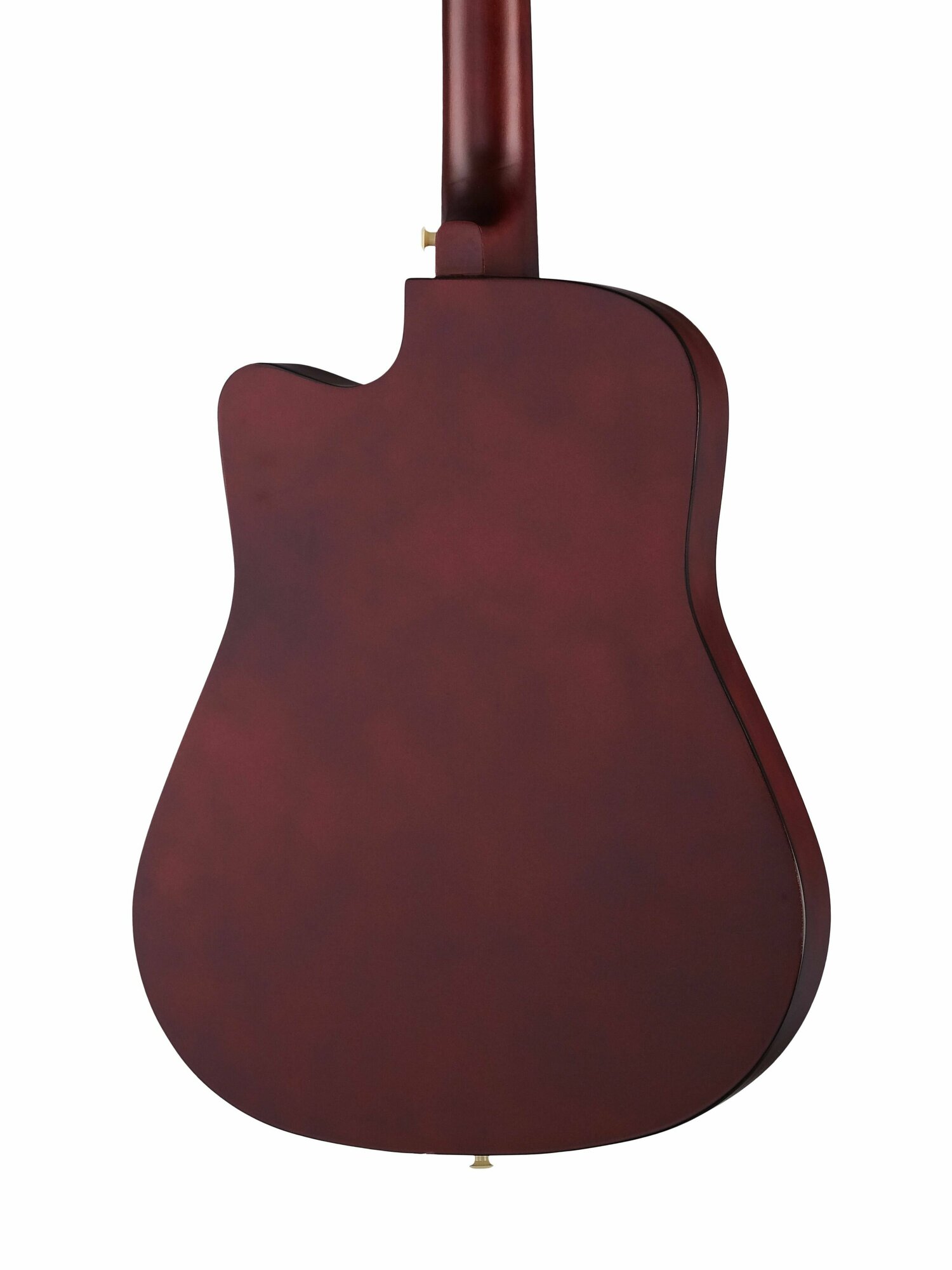 Акустическая гитара, с вырезом, цвет натуральный, Foix FFG-38C-NA-M