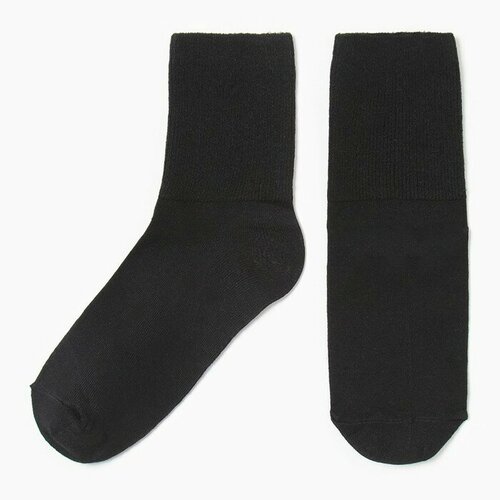 Носки Золотая игла, размер 41/44, черный мужские носки 20 пар классические размер 41 44 черный