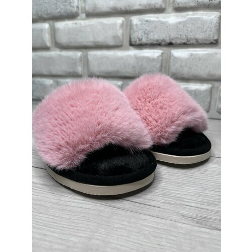 фото Тапочки , размер 40/41, розовый нет бренда