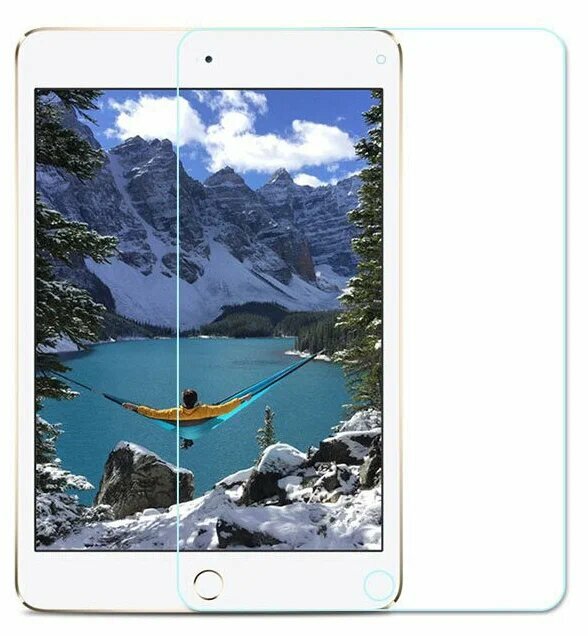 Полноэкранное защитное закаленное стекло Premium Tempered Glass для Apple iPad 7-102"(2019) / 8-102"(2020) / 9-102"(2021)