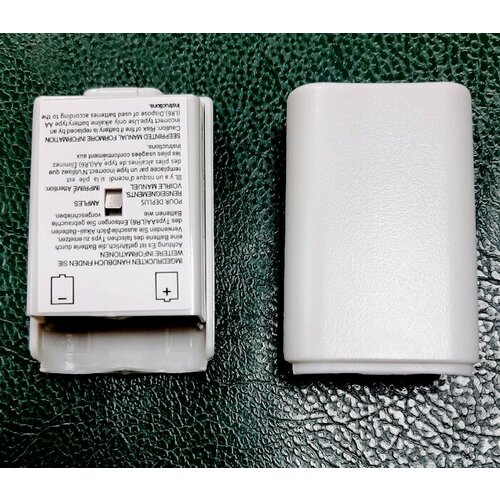 Задняя крышка батарейного отсека для геймпада джойстика Xbox 360 White 31500₽