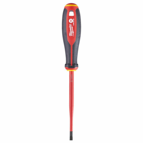 Отвертка трехгранная изолированная Milwaukee VDE SL 1.0X5.5X125 отвертка milwaukee 4932471783