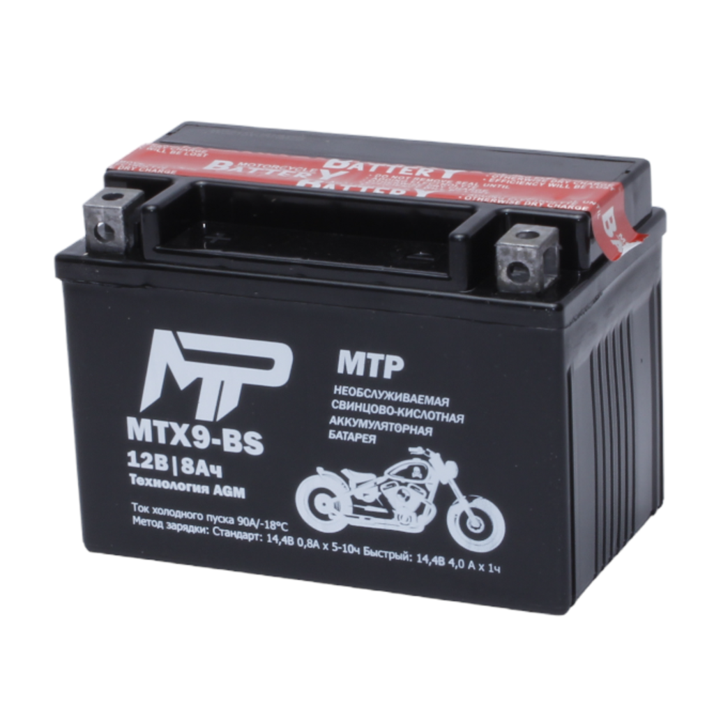 Аккумулятор MTP MTX9-BS 12V AGM