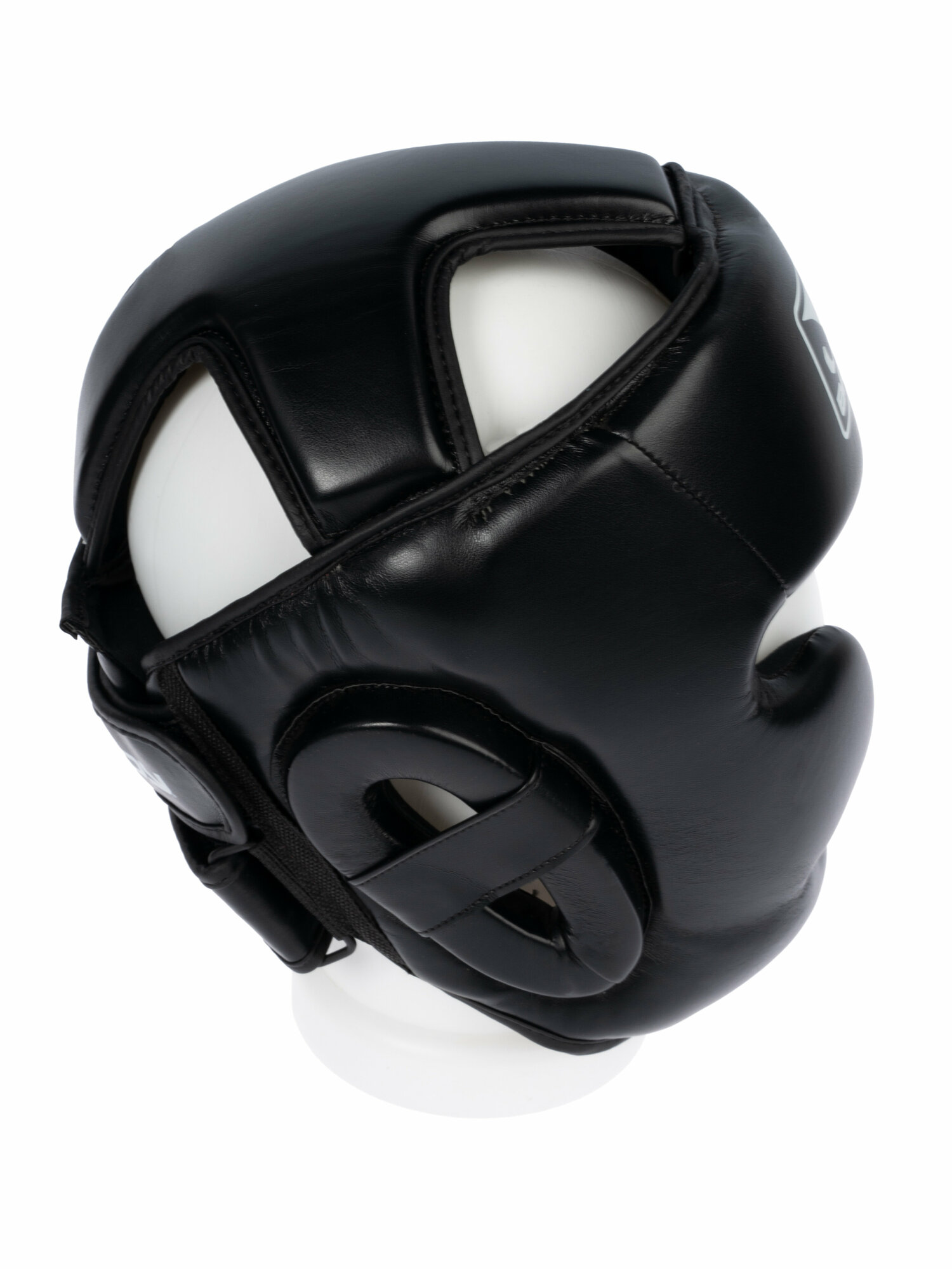 Боксерский шлем "Тренировочный" из искусственной кожи Размер S/M