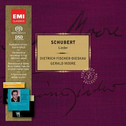 audio cd schubert die winterreise d 911 schwanengesang d 957 2 cd Schubert: Lieder. Dietrich Fischer-Dieskau. 4 SACD