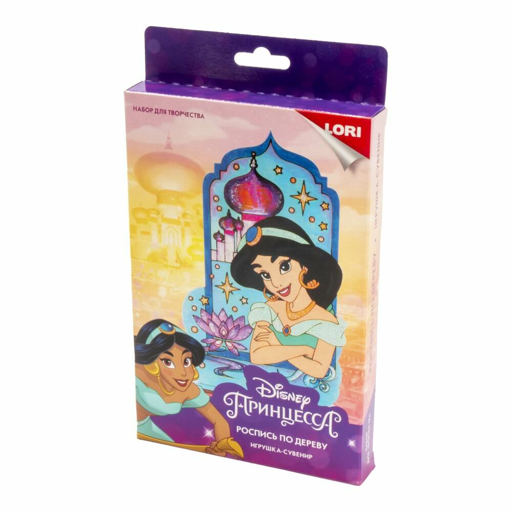 Набор для творчества LORI Роспись по дереву Игрушка-сувенир Disney Жасмин Фнд-015