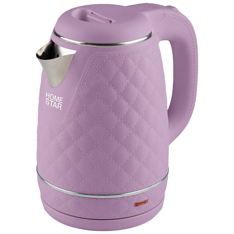 фото Чайник Homestar HS-1007 (1,7 л), лиловый, двойной корпус