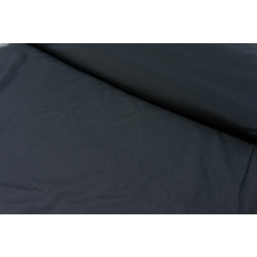фото Ткань дублерин черный стрейчевый тонкий 146 см. ткань для шитья unofabric